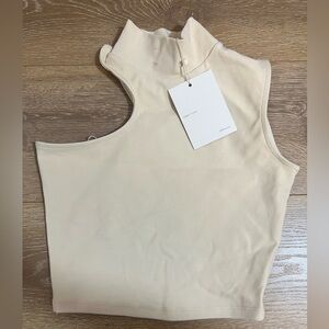 Oak Refined Organic Cotton Crop Top